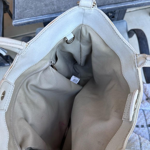 Furla Cream Tote Bag - Picture 6 of 16